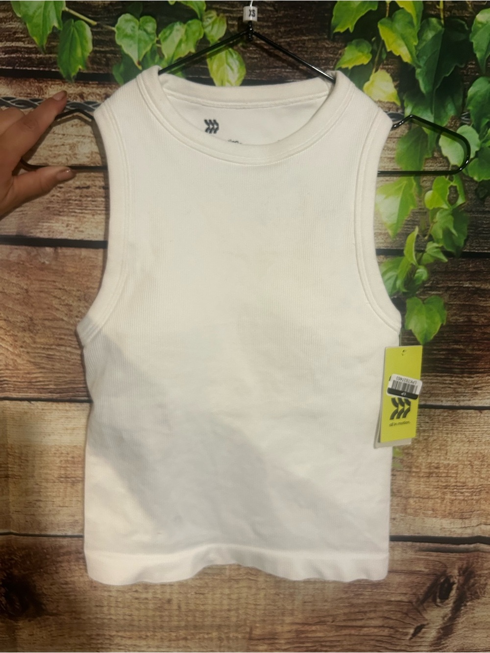 Women's Seamless Support Tank Top - All In Motion White